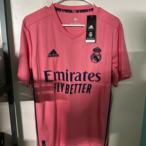 Adidas Real Madrid Pink Football Shirt